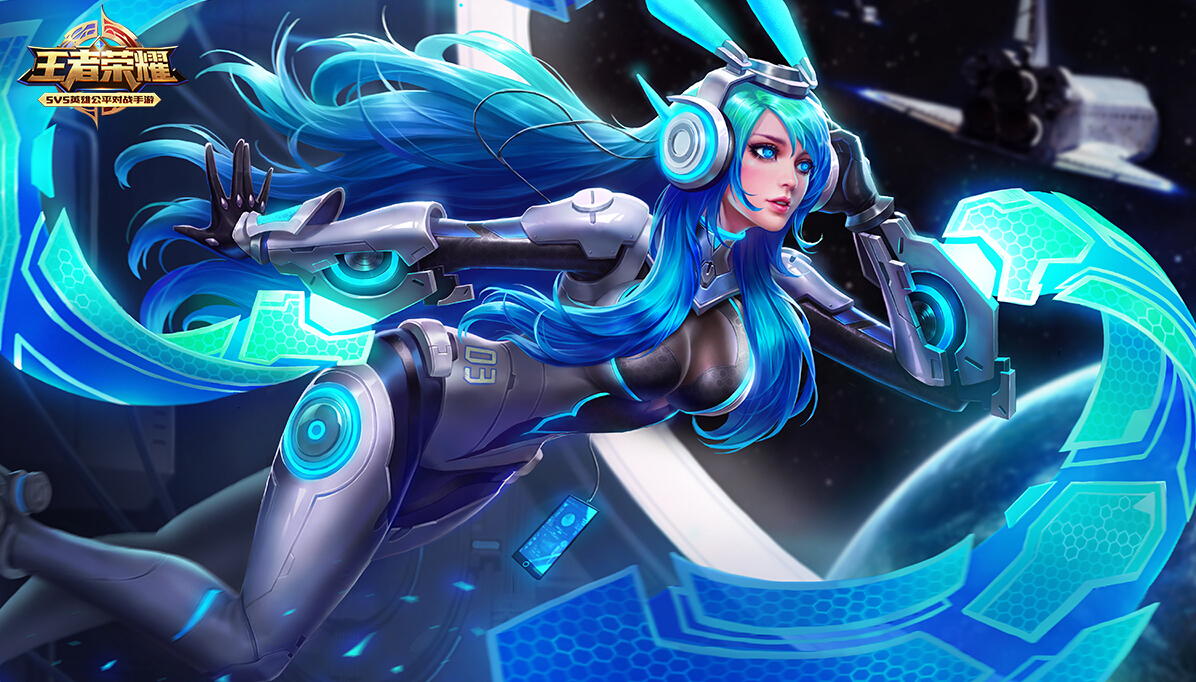 王者荣耀kpl限定哪吒逐梦之光皮肤曝光 脚上踩着两个足球?