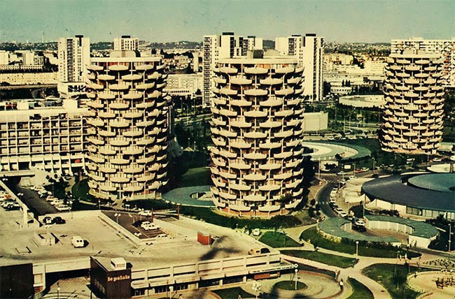 巴黎的乌托邦式建筑~混凝土"卷心菜" | 法国建筑师 gerard grandval