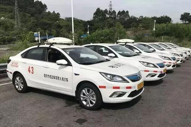 驾考试点新能源考试车,看似小动作实际有大用途!