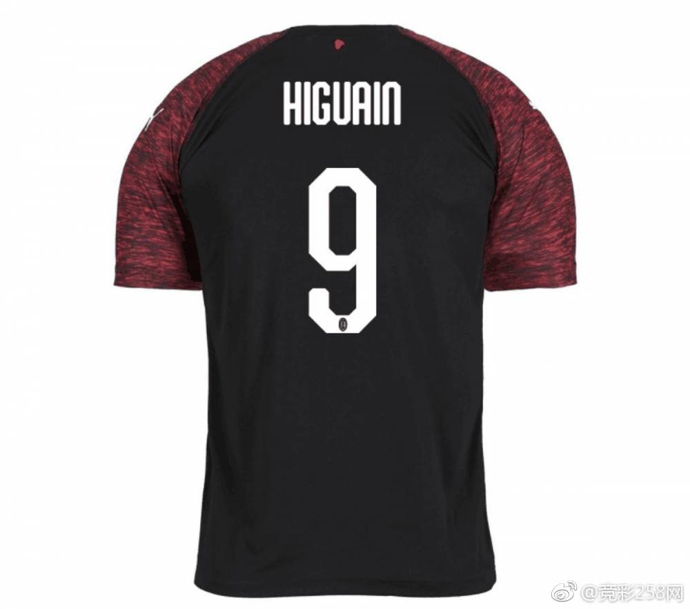 ac米兰第二客场球衣发布