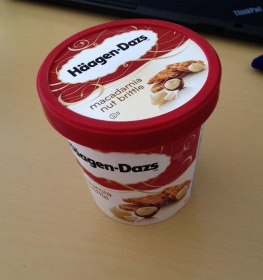 在欧洲买了这么大一盒哈根达斯冰淇凌,结账时有点懵了!