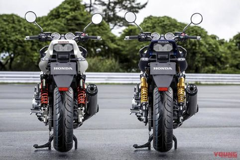 高端复古摩托车2019款本田cb1300日本开售9万起