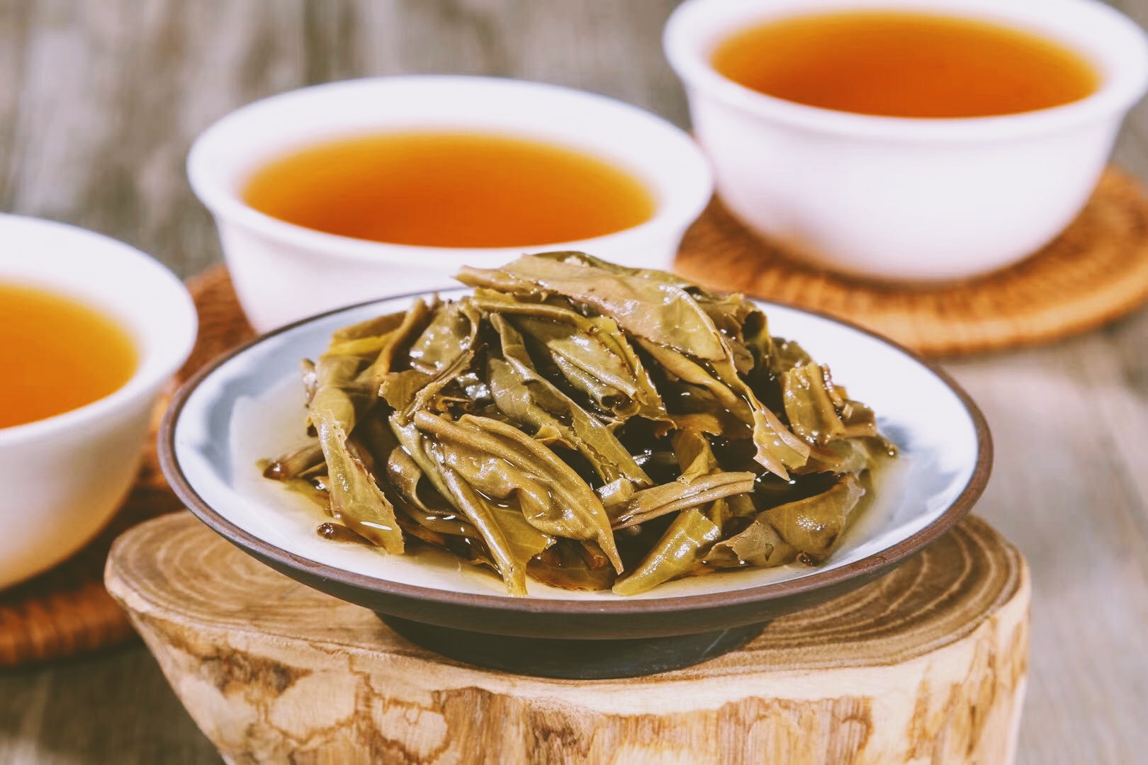 最近几天一直分享的熟茶,今天来一款昔归生茶