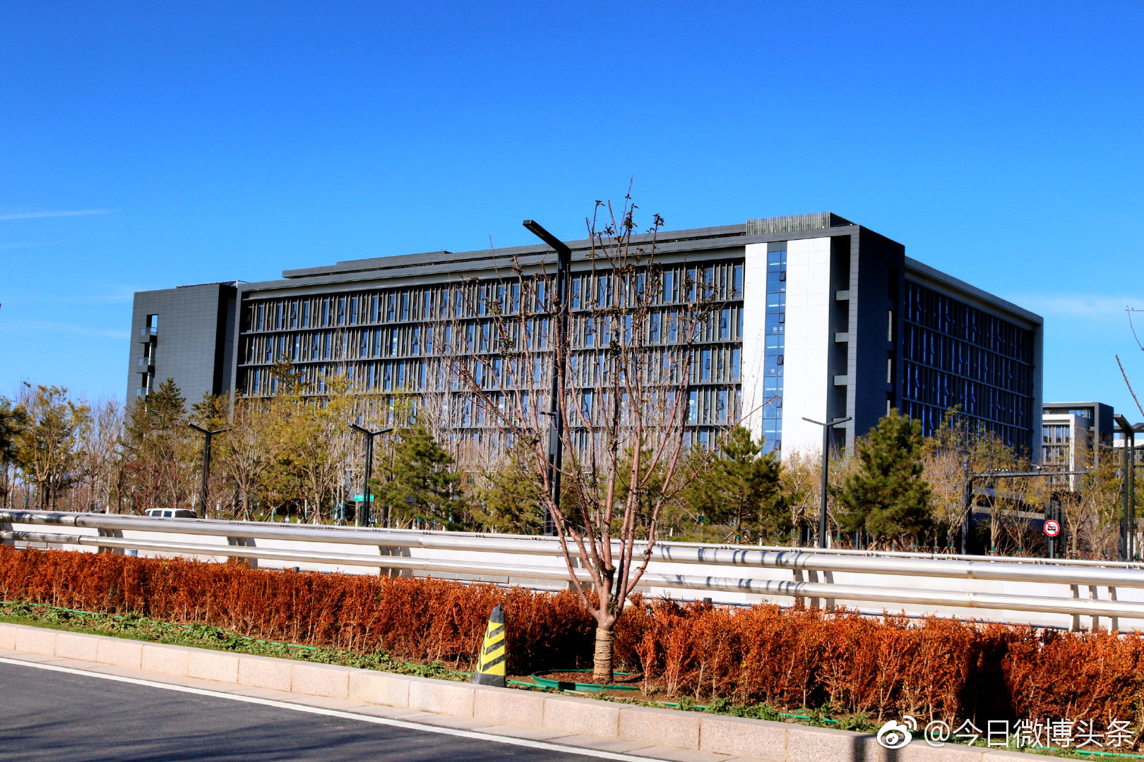 北京市政府新址基本完工|办公区|山林|副中心_新浪新闻
