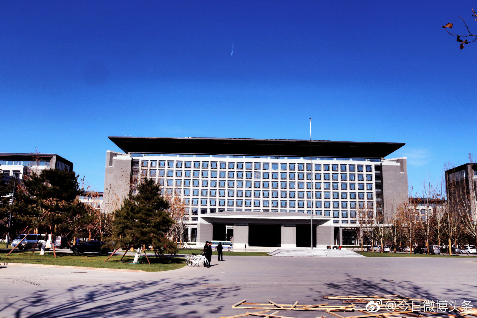 北京市政府新址基本完工|办公区|山林|副中心_新浪新闻