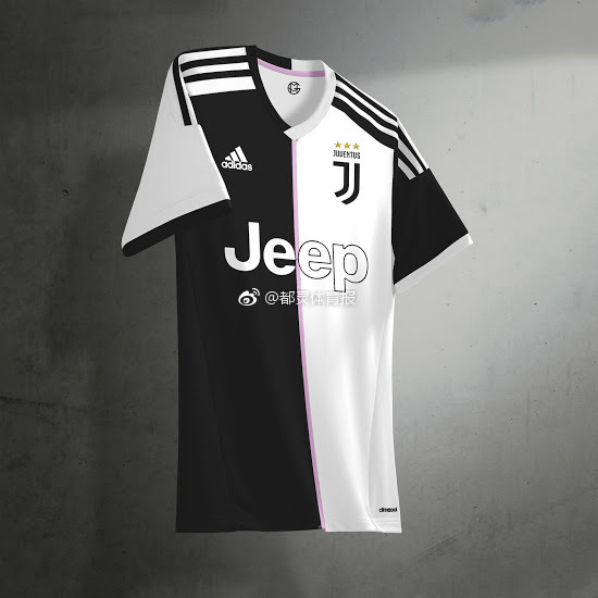 尤文2019-2020赛季主场客场第三球衣谍照曝光.