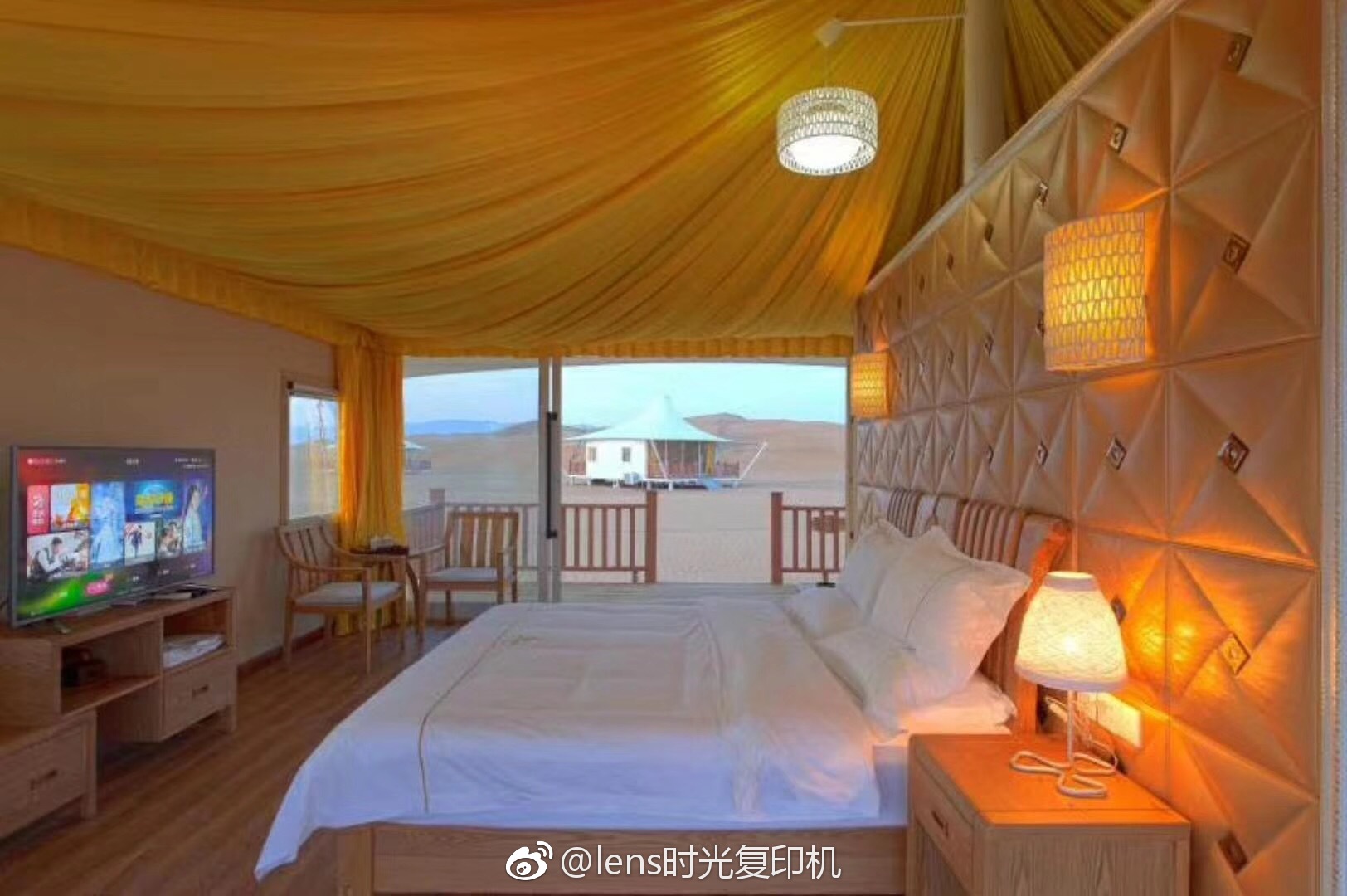 分享一组沙漠主题旅店图片