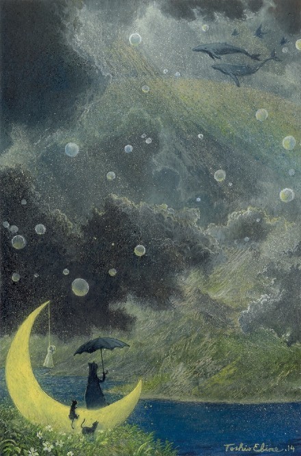 梦境| 日本画家 toshio ebine|梦境|画家_新浪新闻