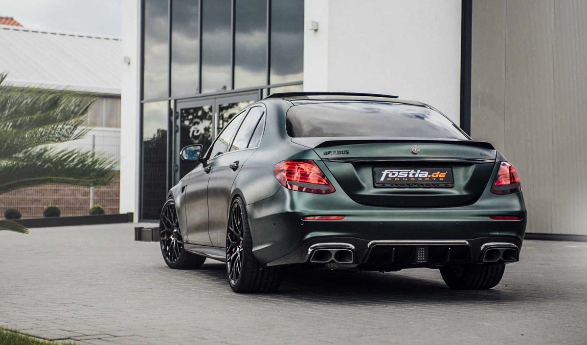 优雅暴力持有者 brabus amg e63 s改装案例