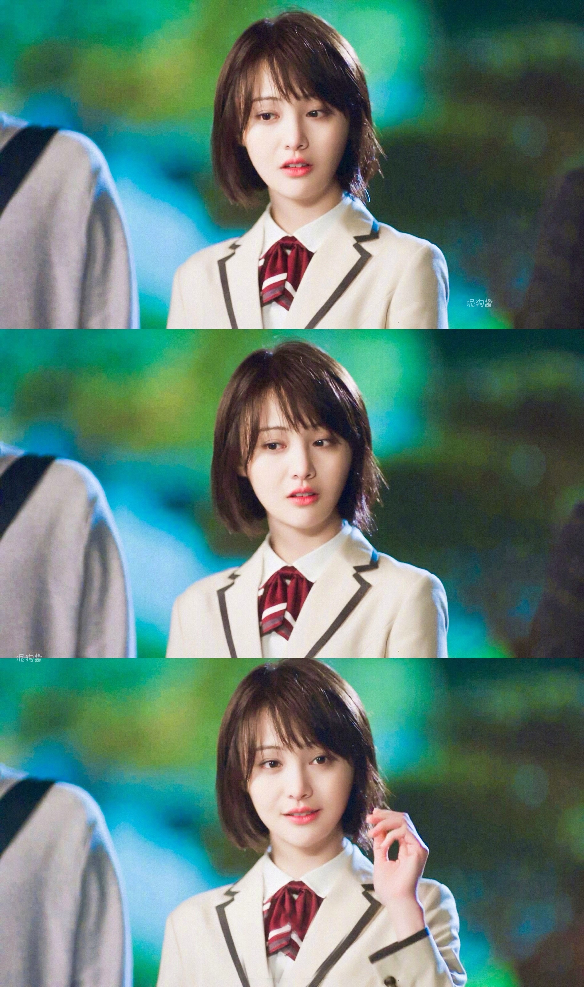 《夏至未至》里清新短发的郑爽真的很令人心动