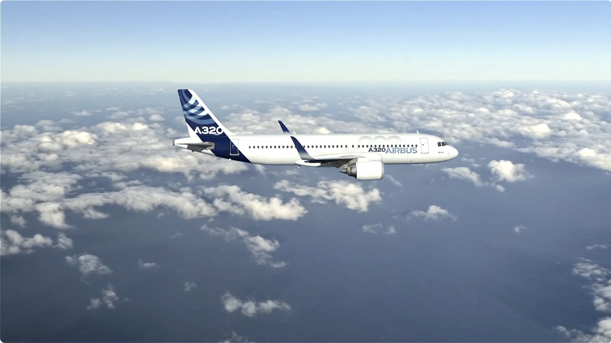 空客a320民用航空中的经典飞机