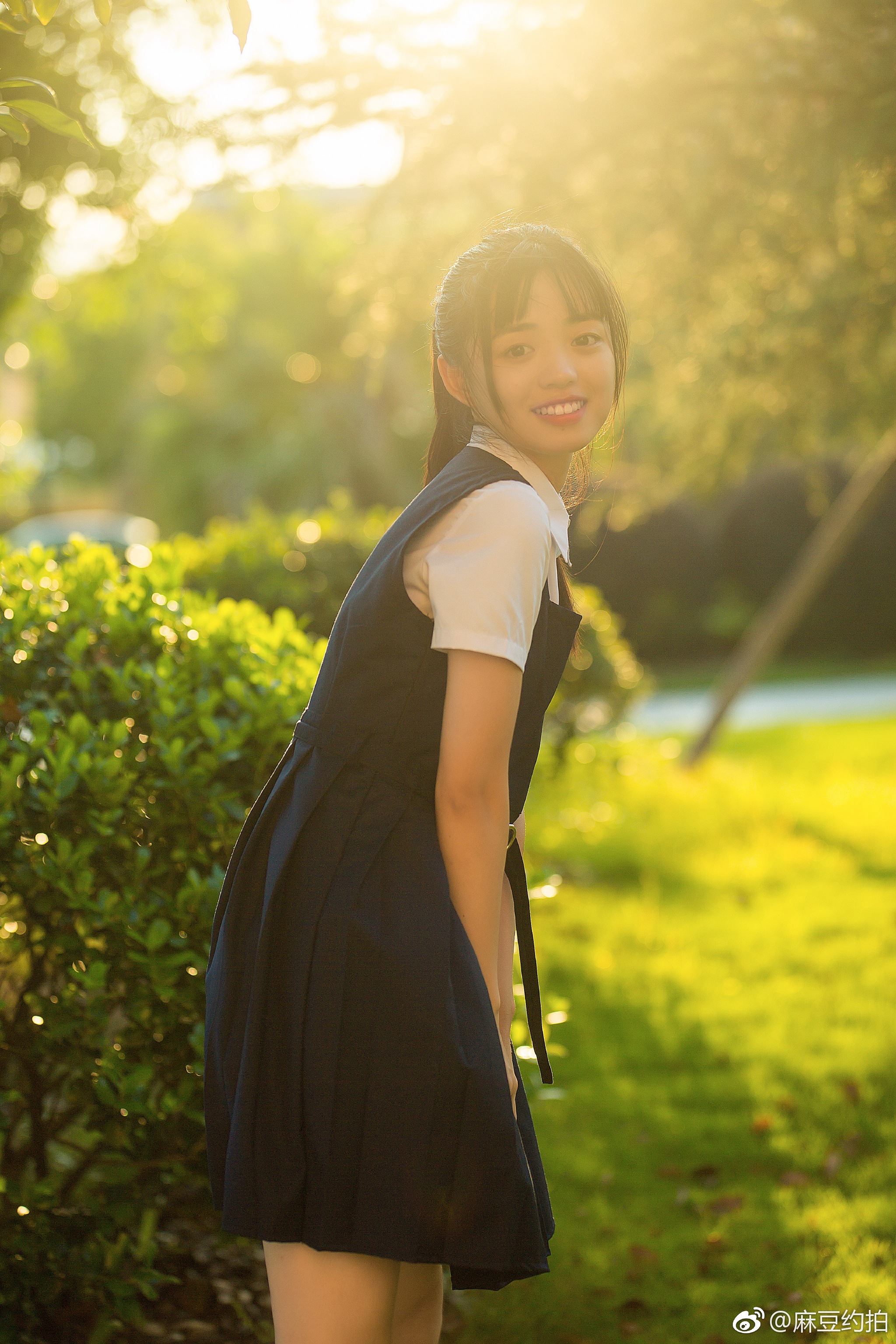 美女麻豆约拍什么都可以尝试 现在是小清新 日系森系