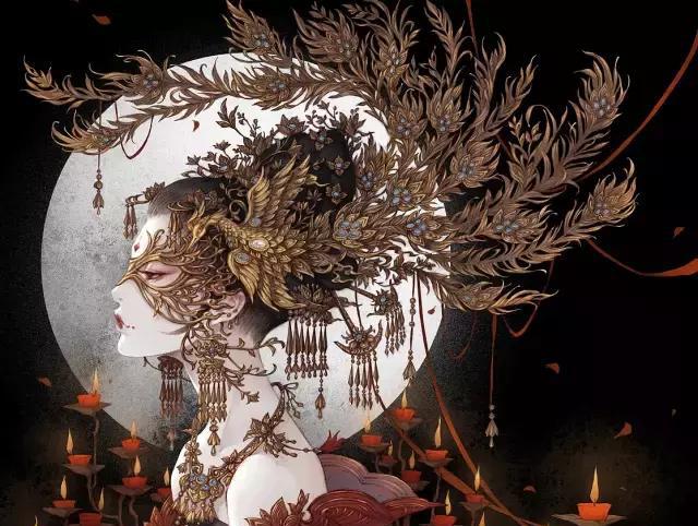 画家笔下的美人古香古色美翻了