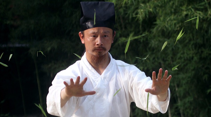 年轻时候的陈师行功夫凌厉,龙华拳出拳速度,镜头都捕捉不到