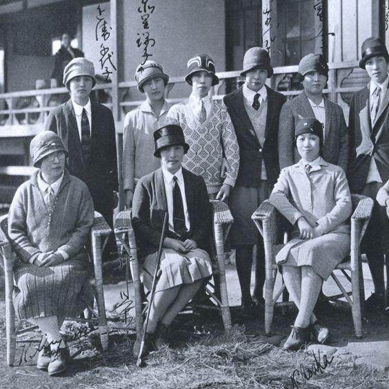 老照片:1920年代的日本人很时尚,很难想象几年后会疯狂对外侵略