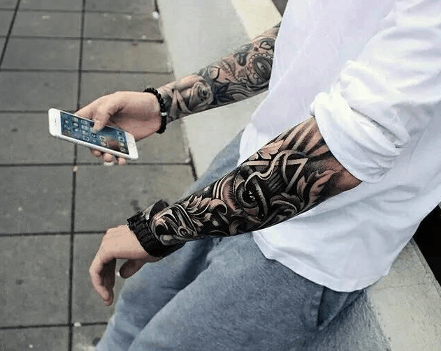 花臂男神才是今夏型男流行风格