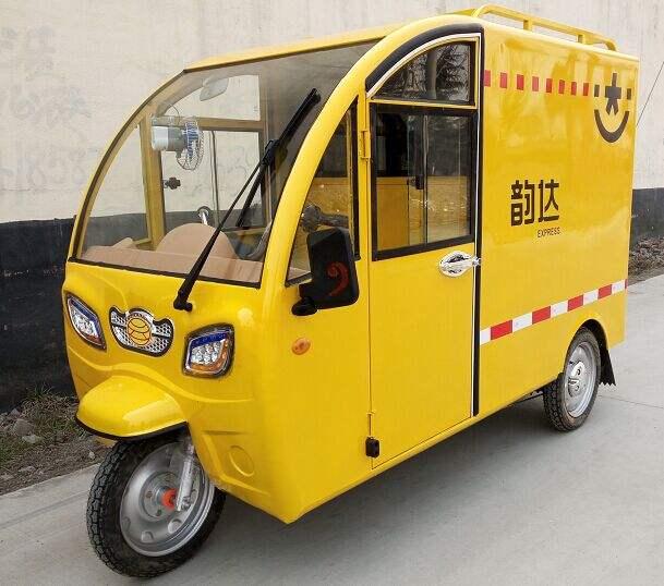 地域不同快递哥用的车都不同北京用这车送上海用那车送