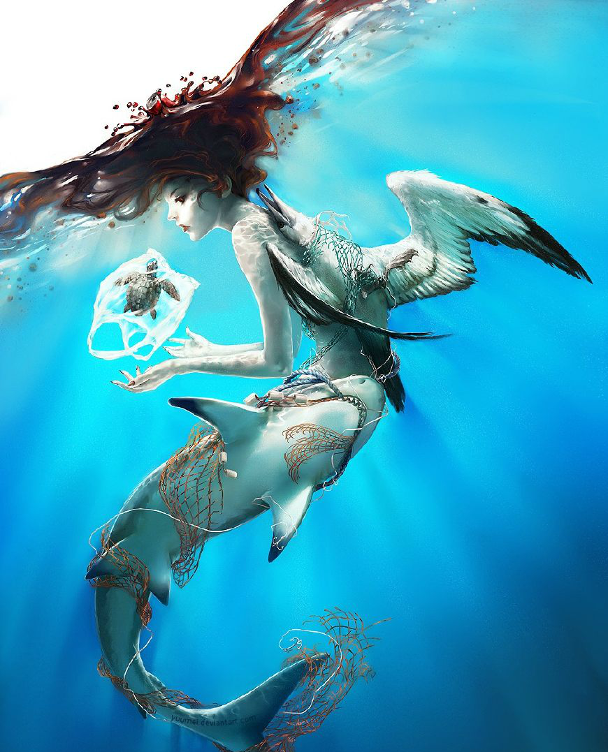 美国插画师yuu惊艳的作品