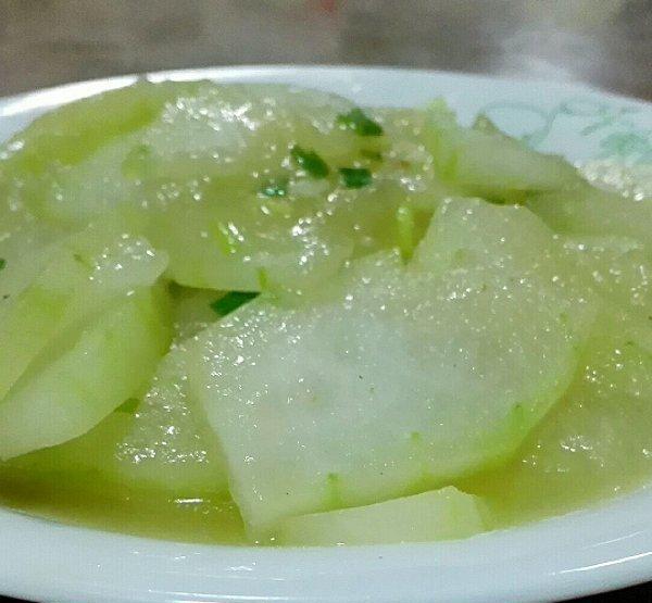 清炒冬瓜