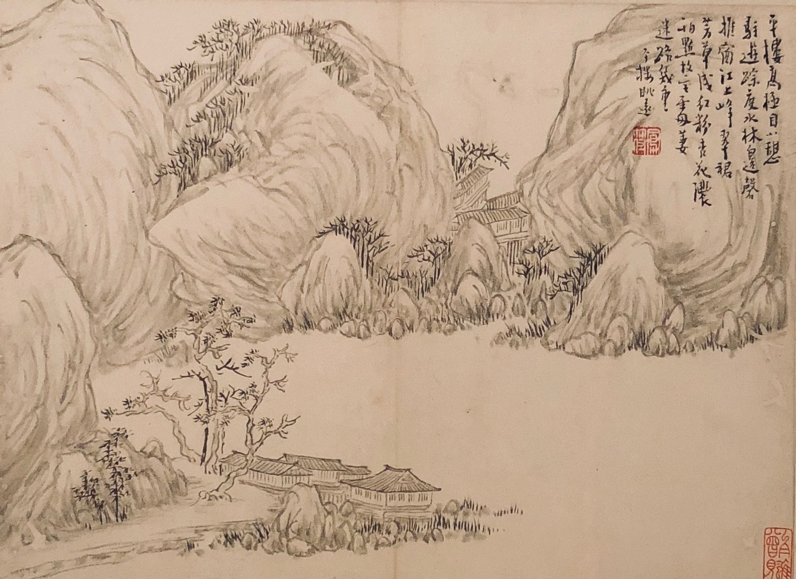 清代山水扬州画家高翔雍正年间