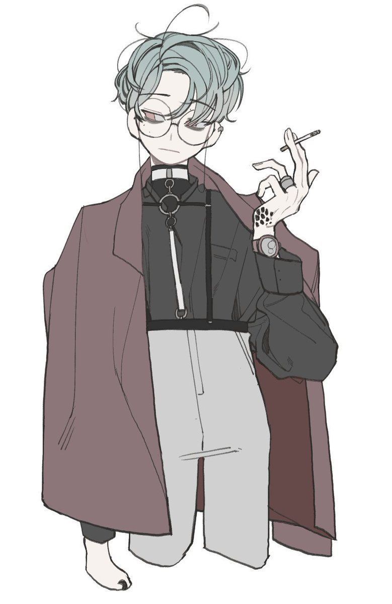 韩国插画师 (@mopidona)一组人物作品