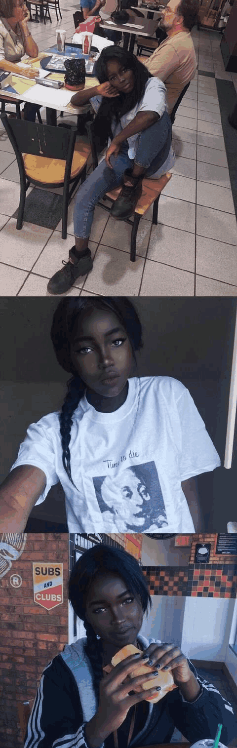 非洲黑人网红那么美, 事实证明你丑真的和白不白没啥关系