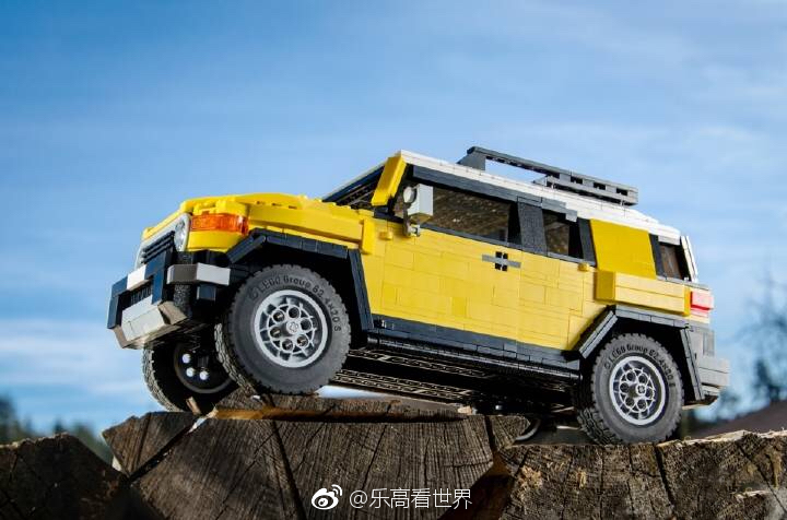 悍马乐高版(图片来自网络)@汽车洋葱圈 @全球汽车阿飞说 @全球汽车