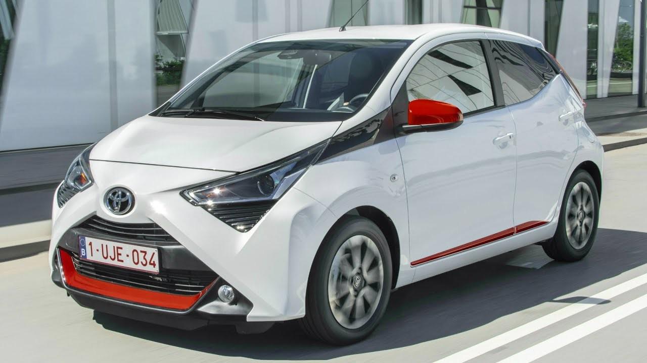 2018白色丰田aygo全新外观和升级内饰