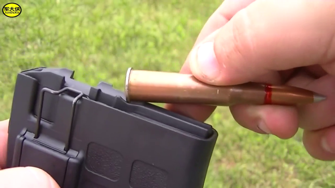 改头换面的莫辛纳甘步枪,弹匣加弹射击有点认不出来了!