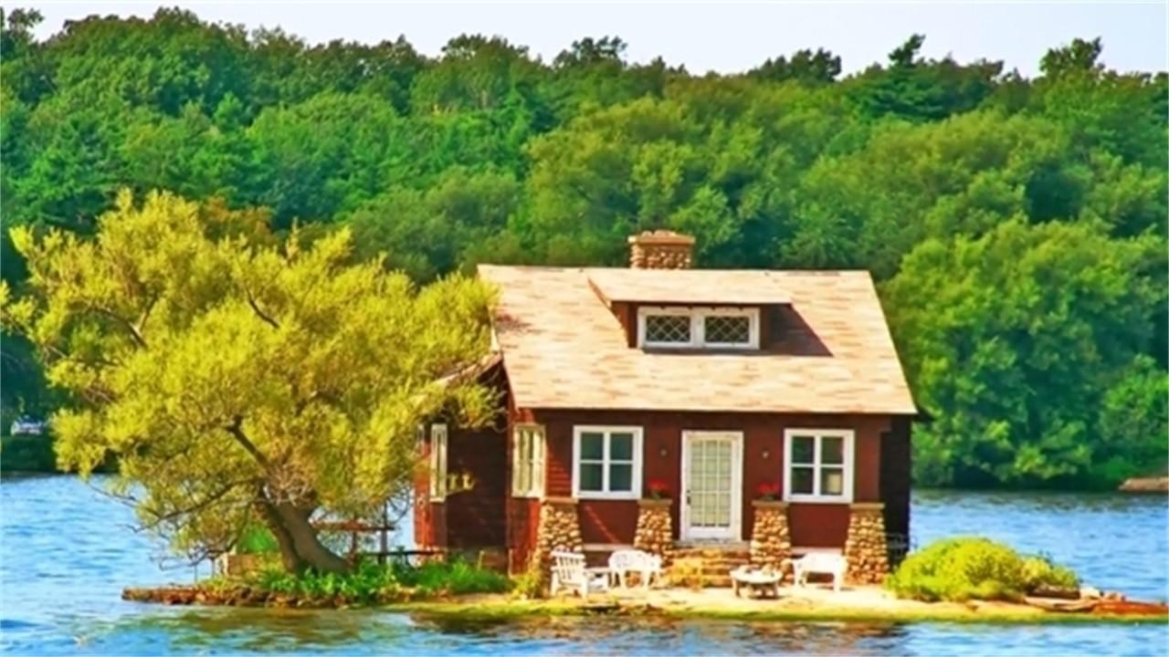 世界上最" 迷你"的小岛,岛上仅有一栋房一棵树,人多站不下!