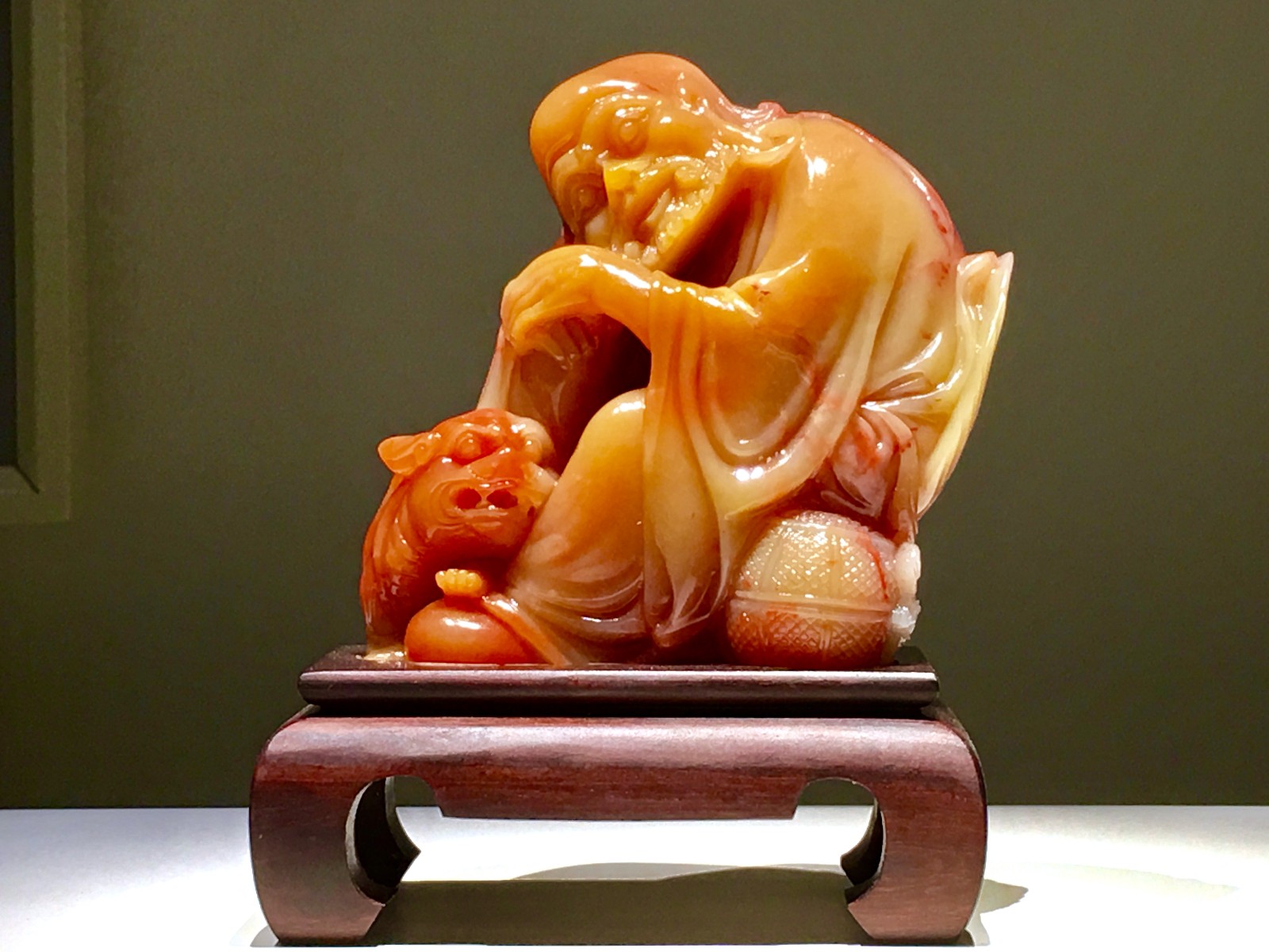 武汉博物馆)|寿山|寿山石|摆件_新浪新闻