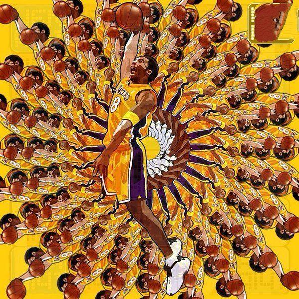 组图:NBA球星标志性动作炫酷图,詹皇霸气怒扣