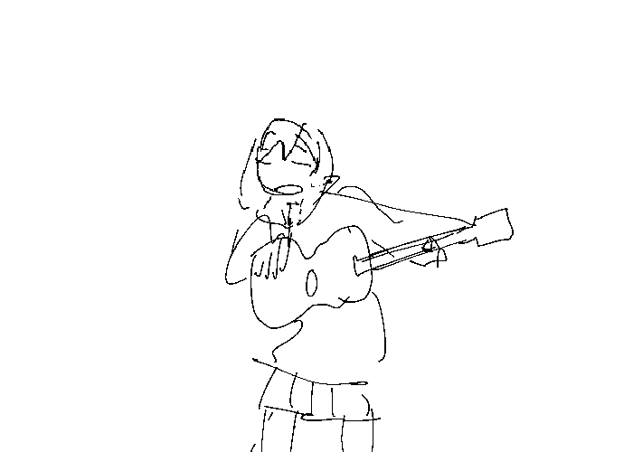 少女终末旅行的作者tkmiz平常在推特上发布的gif