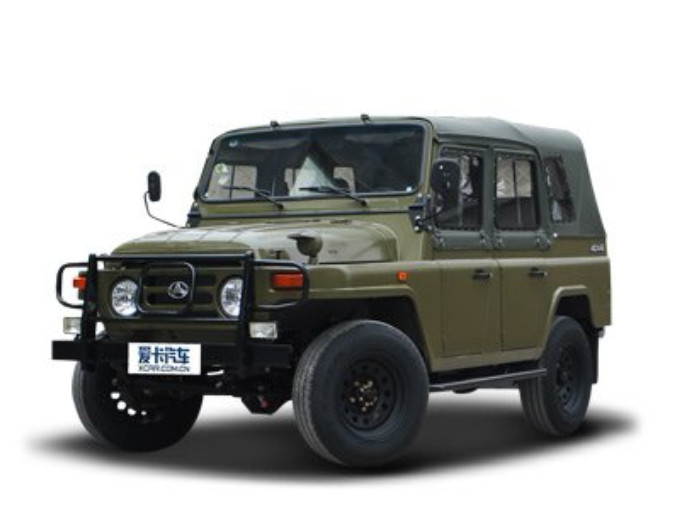 全国首台18款bj212提车豪放外观简陋内饰落地85万