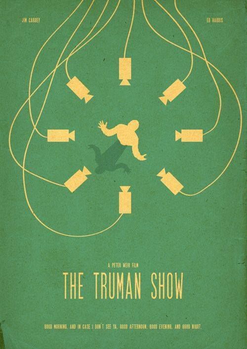 极简风格电影海报设计