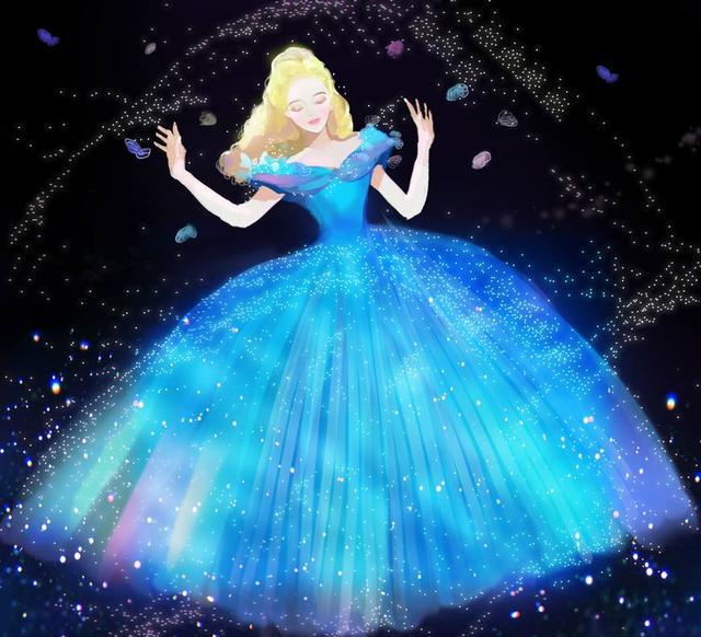 迪士尼唯美人物水彩画 渲染华丽的动画艺术