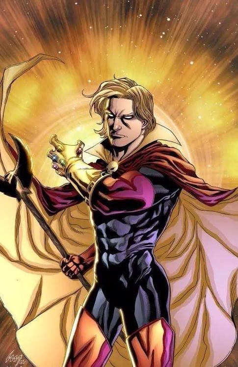 全能宇宙),随后他找到了灭霸的帮助,灭霸和亚当术士找到了toaa谈判