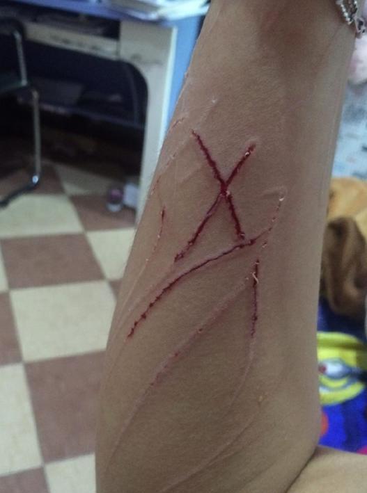 主人想跟猫咪睡觉,猫咪不仅不愿意,还下狠手报复主人