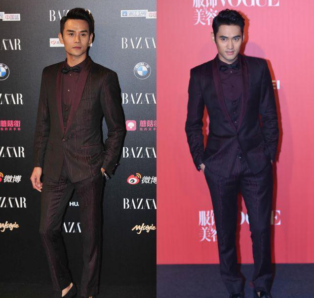 王凯&袁弘这件墨点衬衫真是大家都爱呢,马龙和易烊千玺的搭配几乎一模