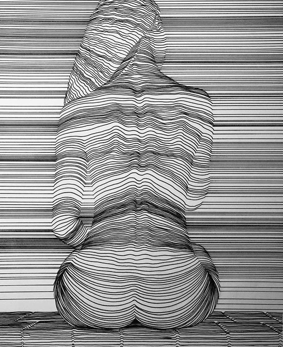 女人身体的诱惑在于优美玲珑的曲线