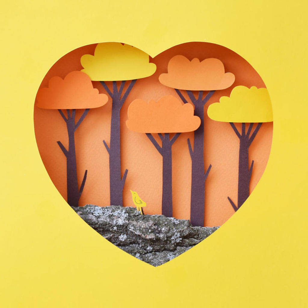 惊艳的多层立体剪纸margaretscrinkl