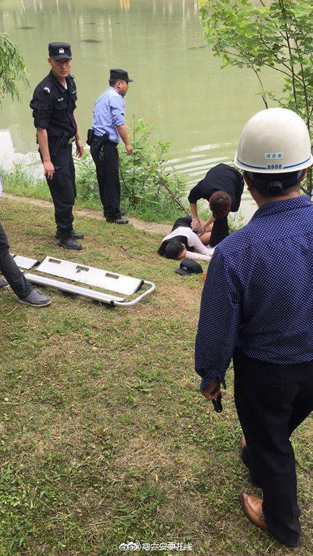 六安一女子因家庭琐事情绪失控,欲跳河轻生![伤心]