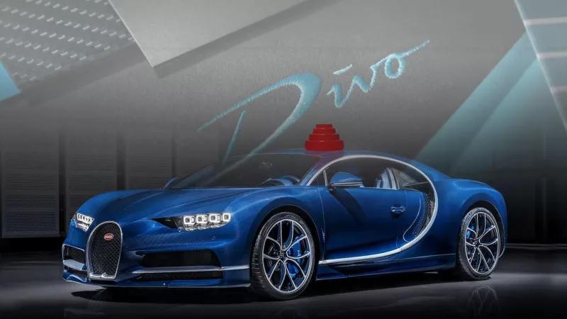 chiron divo是迄今为止质量最轻的车型,新车将限量生产100台.