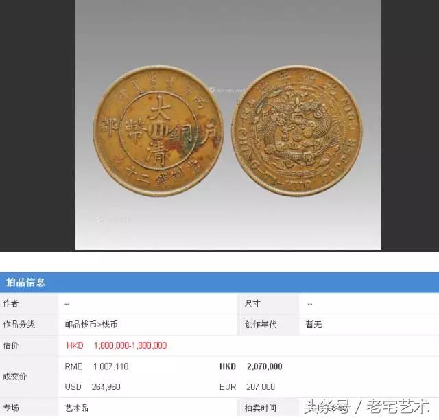 户部大清铜币2018年最新成交价格|铜币|古钱币|大清_新浪网