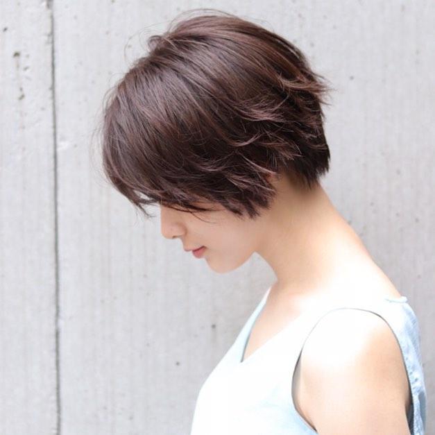 休闲风流行短发,随意好打理,年轻又可爱