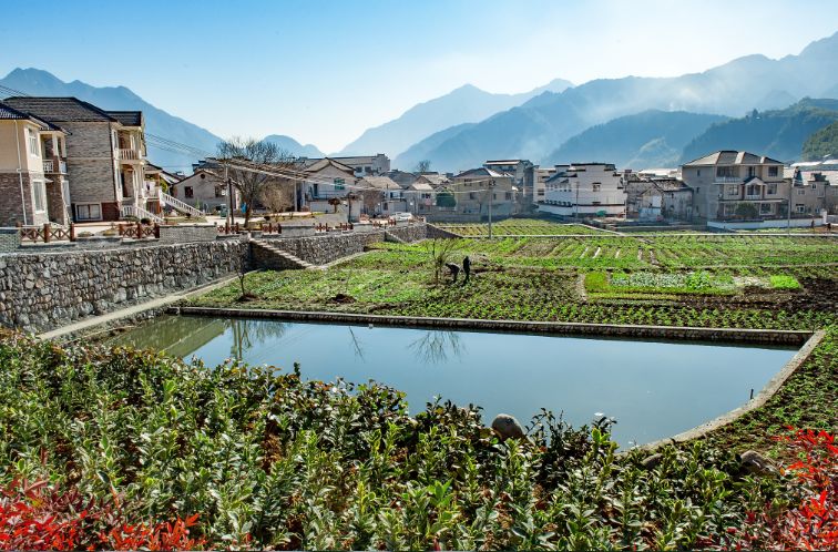 临安区河桥镇三改一拆拆出唐昌首镇新起点