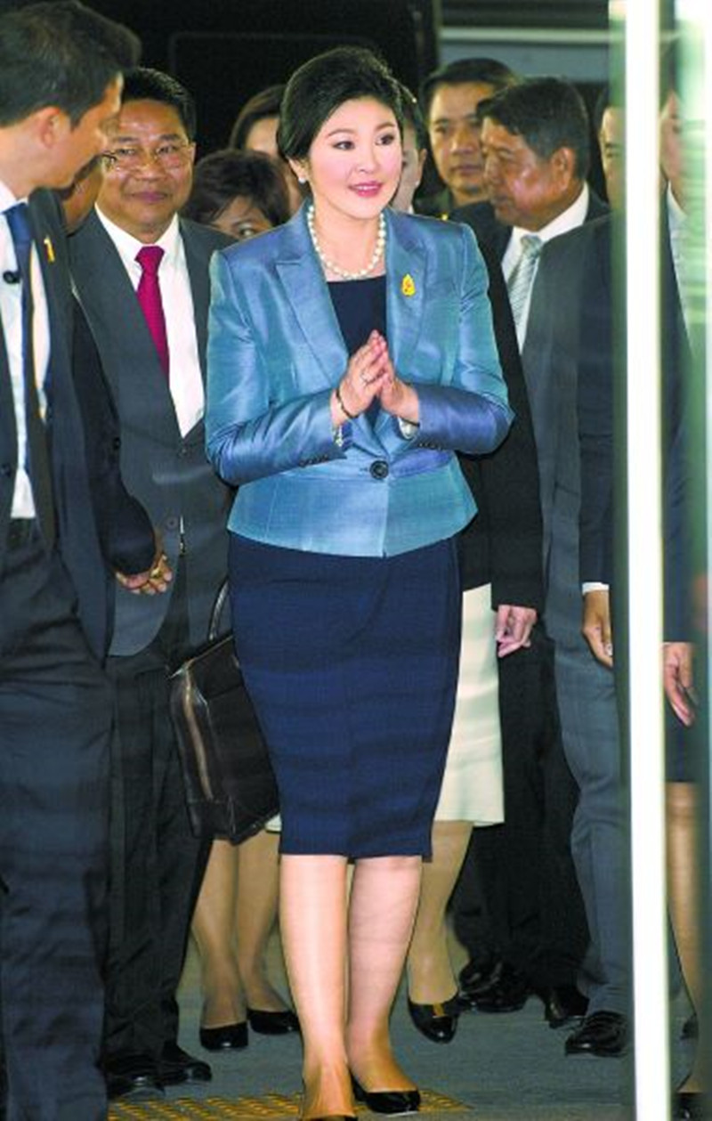 泰国前总理英拉真惊艳成熟有韵味优雅高贵女人就应该这样美