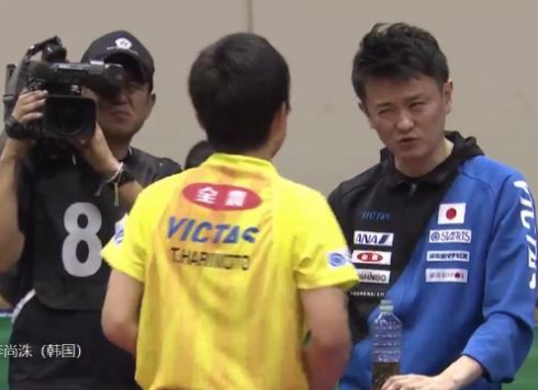 他们目标显然是2019世乒赛男子单打金牌,这位