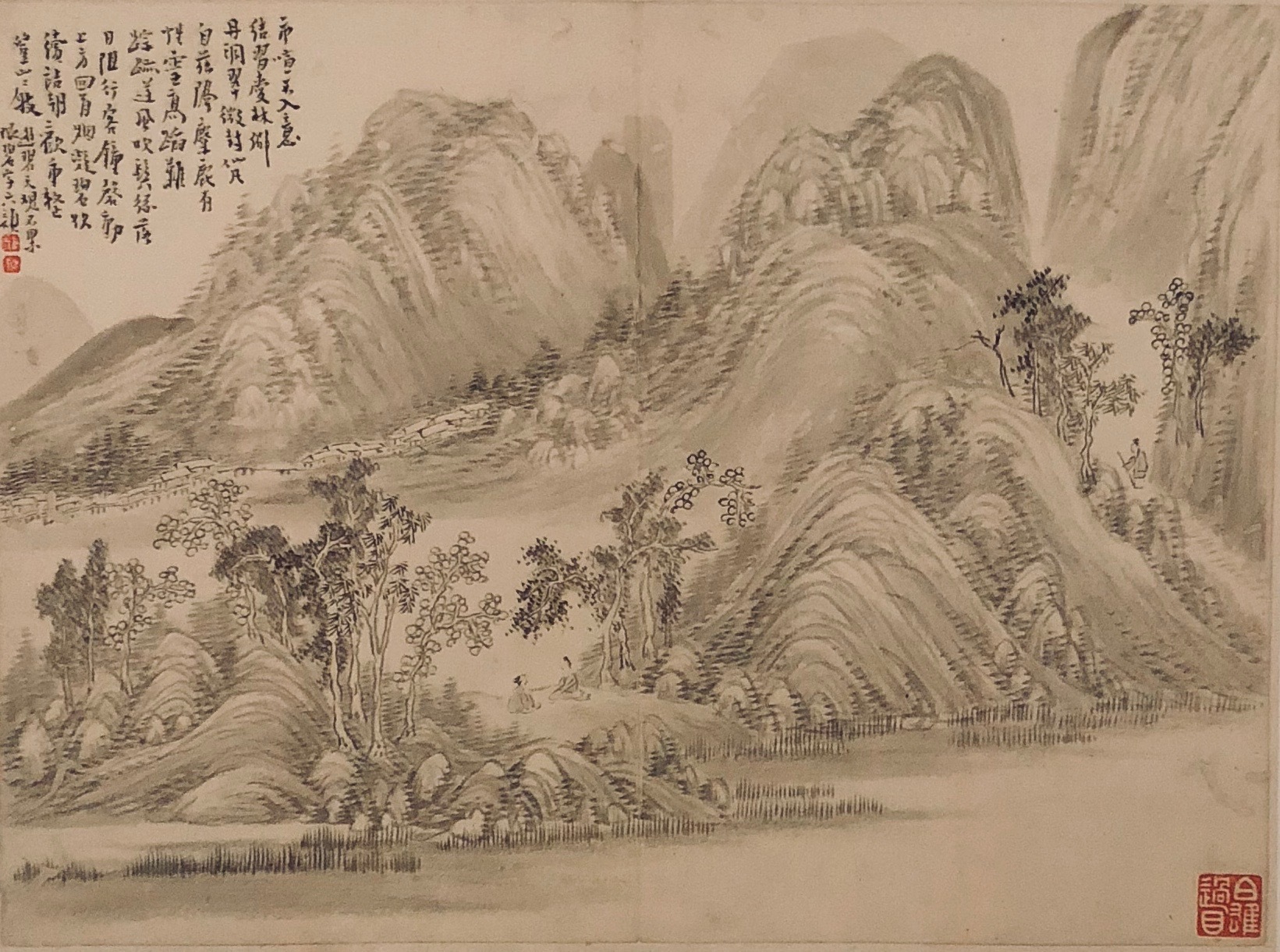 清代山水扬州画家高翔雍正年间