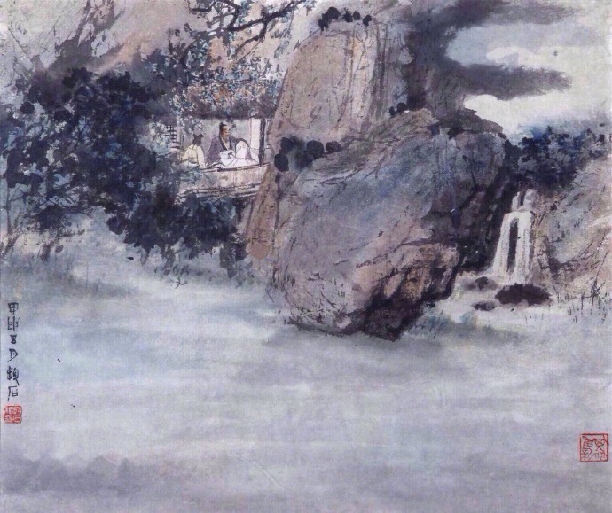 松风煮茗，竹雨谈诗…
